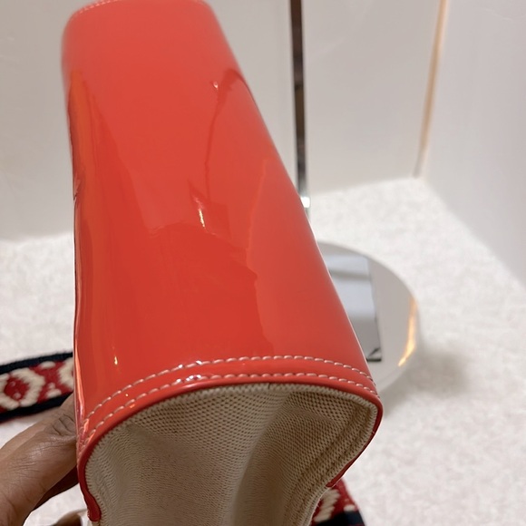 Tory Burch Unique Canvas Tote Back Customized with Free Autism Bracelet & Nails - Picture 15 of 17